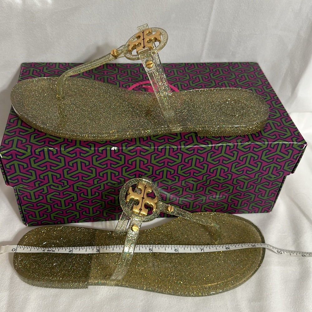 Tory Burch Mini Miller Jelly Thong Sandal - Picture 8 of 9